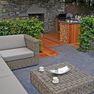 Outdoor-Küchen von der Tischlerei Riks Lounges